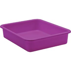 Teacher Created Resources® Purple Large Plastic Letter Tray, 1 Count (Pack of 1)