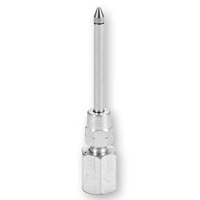 Groz PROLUBE Needle Nose Grease Dispenser | 1-1/2-Inch Adaptor Length | Max Pressure up to 6,000 PSI | for use with Hand Operated Grease Guns (44861)