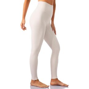 Ukaste Workout Leggings for Women 28" - Active Essential High Waisted Yoga Tights Pants in Kuwait