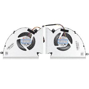 New CPU + GPU Cooling Fan Replacement for MSI GE76 GP76 WE76 MS-17K3 MS-17K2 MS-17K1 Series PABD1A010SHR-N451 PABD1A010SHL-N452 DC12V 0.6A Fan