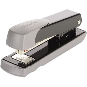 Swingline 71101 Compact Commercial Stapler, Half Strip, 20-Sheet Capacity, Black (S7071101R)