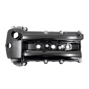 C2C38781 Left Engine Valve Cover with Gaskets Compatible with 2002-2008 Jaguar X-Type Jaguar S-Type 3.0L Upgraded Aluminum Valve Covers Set Replace OE: C2C38781