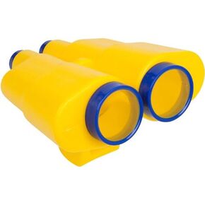 Swing Set Stuff Binoculars with SSS Logo Sticker, Yellow