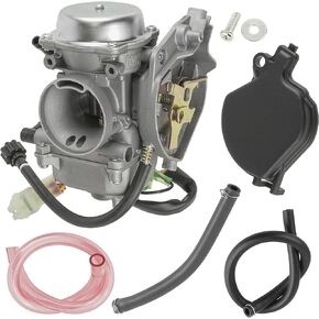 Caltric Carburetor Compatible with Kawasaki Prairie 300 Kvf300B Kvf300A 2X4 4X4 1999 2000 2001 2002