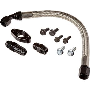 Fleece Performance Engineering FPE-CTDT-KIT Universal Cummins Turbo Drain Tube Kit (for 2nd Gen Swaps)
