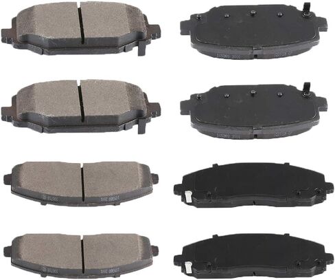 Ceramic Brakes Pads,OCPTY Quick Stop Front Rear Brake Pad fit for 12-16 for Chrysler Town & Country,12-16 for Dodge Grand Caravan,12-16 for Dodge Journey,12-15 for Ram C/V,12-13 for VW for Routan in Saudi Arabia