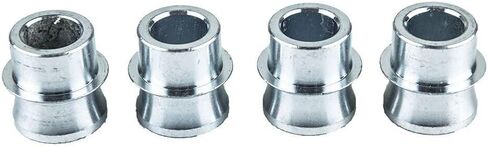 Jeremywell 3/4" TO 1/2" High Misalignment Spacer Heims, Rod End, Ends Heim Joint, 1045 Mild Steel, Clear Zinc Plated (4 PACK) in Saudi Arabia