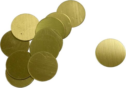 فراغات ختم RMP، مستديرة 2-1/2 بوصة، نحاس 0.032 بوصة (20 جرامًا) - 10 عبوات in Kuwait