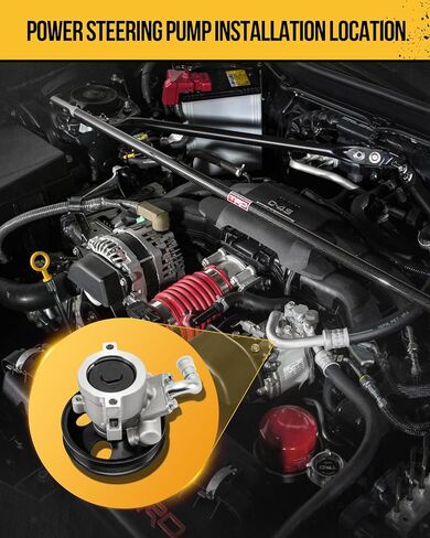 KAC 21-5456 Power Steering Pump OE Replacement For Civic 3.0L 2006 2007 2008 2009 2010 2011, Accord 2006 2007, 21527, 56110RNA305, 56110RNAA01, 56110RNAA02 Power Assist Pump in Saudi Arabia