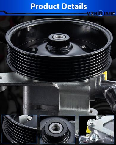 Upgraded 491101AA0A Power Steering Pump For:-Nissan Altima 2007-2012 Maxima 2009-2014 Murano 2009-2014 3.5L, 491109N00A, 49110JA100, 49110ZX02A, 49110ZX70A, 21-5485, 215485, 49110-1AA0A (1) in Saudi Arabia