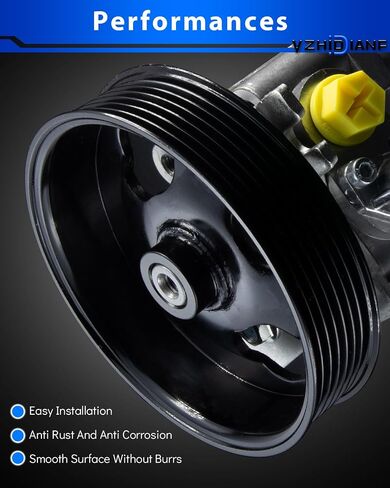 Upgraded 491101AA0A Power Steering Pump For:-Nissan Altima 2007-2012 Maxima 2009-2014 Murano 2009-2014 3.5L, 491109N00A, 49110JA100, 49110ZX02A, 49110ZX70A, 21-5485, 215485, 49110-1AA0A (1) in Saudi Arabia
