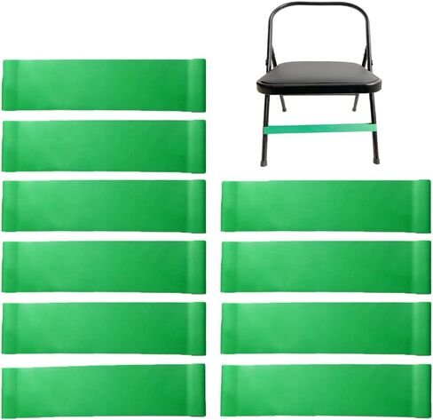 Chair Bands,Natural Latex Fidget Bands Stretch Foot Bands for Kids Alternative Flexible Seating Classroom Supplies for Elementary School SPD ADHD Sensory Fidgets (10 Pack) in Kuwait