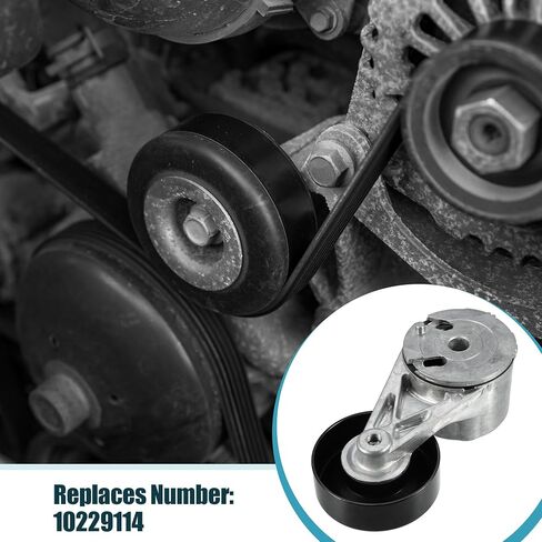 X AUTOHAUX Serpentine Drive Belt Tensioner Idler Friction Wheel for Chevrolet Astro 1987-1989 for Chevrolet Blazer 1989-1995 Idler Pulley AC Belt Tension No.10229114 in Saudi Arabia
