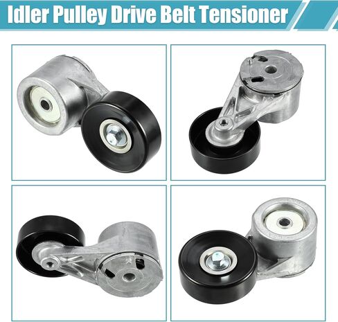 X AUTOHAUX Serpentine Drive Belt Tensioner Idler Friction Wheel for Chevrolet Astro 1987-1989 for Chevrolet Blazer 1989-1995 Idler Pulley AC Belt Tension No.10229114 in Saudi Arabia