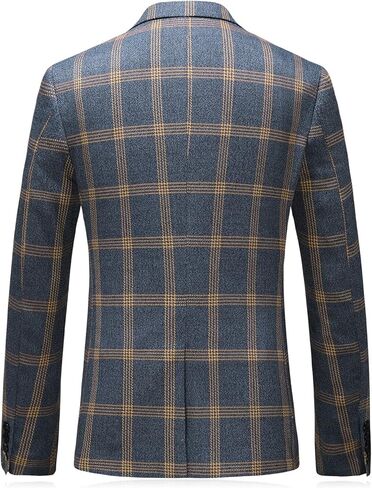 بدلة MOGU الرجالية المنقوشة المكونة من 3 قطع بمقاس نحيف للحفلات الراقصة والحفلات الراقصة in Kuwait