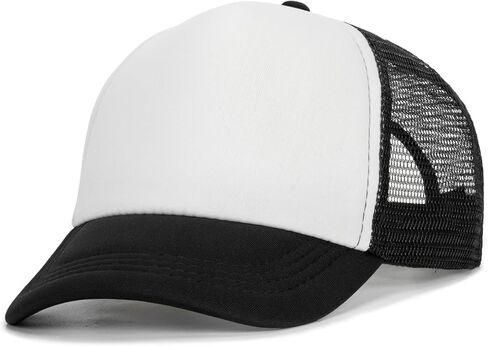 قبعة سائق الشاحنة الصيفية للأطفال الأولاد - قبعة بيسبول عصرية للحماية من الشمس، قبعة قابلة للتعديل للأطفال الأولاد والبنات (2-4 سنوات) in Kuwait