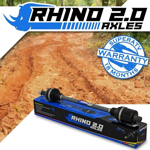 SuperATV Heavy Duty Rhino 2.0 Stock Length Axle for Polaris RZR XP Turbo (2016-2021) - REAR in Saudi Arabia