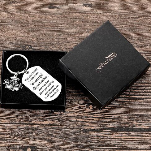 Graduation Gifts for Him Her Class of 2024 Christian Easter Basket Stuffers for Teens Girls Boys Religious Catholic Bible Verse Keychain Graduation Grad Gifts for College High School Nursing Students in Kuwait