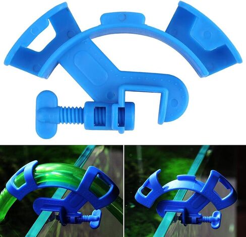 TOPINCN Aquarium Water Pipe Holder Water Tube Clamp Fish Tank Hose Holder Aquarium Hose Holder Fixed Clamp Clip Air Water Pipe Clip for Fish Tank in Saudi Arabia
