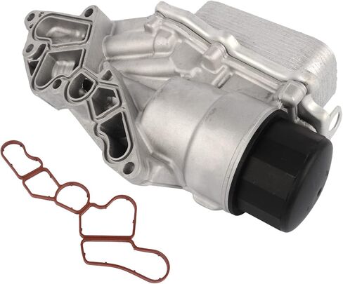 GELUOXI Engine Oil Filter Housing W/Oil Cooler Replacement for Mercedes W203 W211 C230 W216 W209 W211 A2721800510 2721800510 in Saudi Arabia