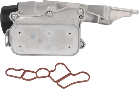 GELUOXI Engine Oil Filter Housing W/Oil Cooler Replacement for Mercedes W203 W211 C230 W216 W209 W211 A2721800510 2721800510 in Saudi Arabia