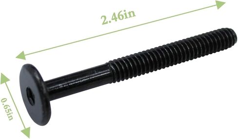 014973445805 مسامير توصيل مشتركة، 1/4-20 × 2.36، أسود، عبوة من 20 قطعة in Kuwait