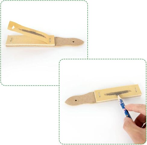 20 حزمة من ورق الصنفرة للرسم، أداة رسم قلم رصاص لمؤشر ورق الصنفرة، أداة رسم لأقلام الرصاص لشحذ عصي الباستيل، وأقلام الرصاص، وأقلام التلوين، والفحم - 12 ورقة/لوحة in Kuwait