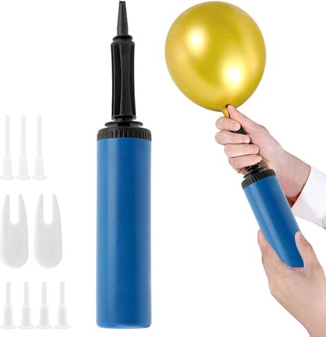 مضخة كرة التمرين، مضخة يدوية لكرة اليوجا، منفاخ مع قابس هواء وسحب هواء، مجموعة بديلة لمنفاخ كرة التمرين in Kuwait