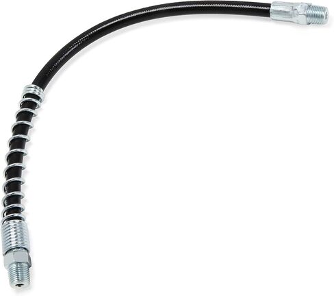 Powerbuilt 648813 12" Hd Flex Hose For Grease Guns,Black in Saudi Arabia