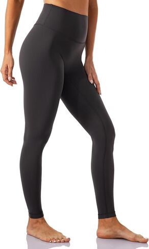 Ukaste Workout Leggings for Women 28" - Active Essential High Waisted Yoga Tights Pants in Kuwait
