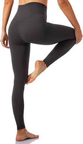 Ukaste Workout Leggings for Women 28" - Active Essential High Waisted Yoga Tights Pants in Kuwait