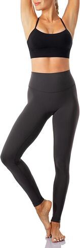 Ukaste Workout Leggings for Women 28" - Active Essential High Waisted Yoga Tights Pants in Kuwait