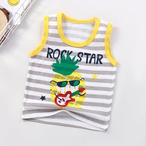 Toddler Baby Boy Summer Clothes Sleeveless Tank Tops+Shorts Outfits Dinosaur Printed Casual Shorts Set Clothing in Saudi Arabia