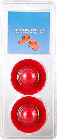 Hathaway Air Hockey Strikers and Puck Set, Red, 3.75/2.875-Inch (BG1007) in Kuwait
