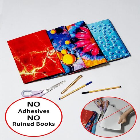 ألتا سيجنا | أغلفة الكتب | أغلفة الكتب القابلة للتمدد للكتب المدرسية | أغلفة الكتب الصلبة | تصميم قابل لإعادة الاستخدام | سترات الكتب المدرسية | غطاء حماية للكتب المدرسية (عبوة من قطعة واحدة) in Kuwait