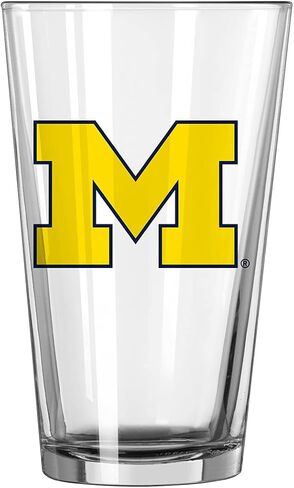 logobrands NCAA unisex-adult NCAA Pint Glass in Saudi Arabia