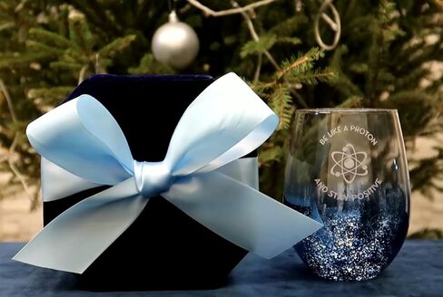 Mothers Day Gifts for Science Teacher, Be Like a Proton and Stay Positive Science Teacher Wine Glass and Funny Atom Socks Gift Set, Teacher Appreciation Gifts for Men Women in Kuwait