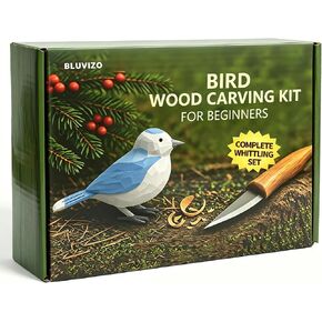 Wood Carving Kit Whittling Kit: Wood Carving Knife Tools with Leather Case in Saudi Arabia