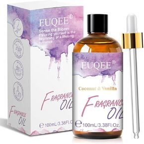 EUQEE Fresh Linen Fragrance Oil for Scented Dryer Balls, 3.38 Fl oz/ 100ml in Kuwait