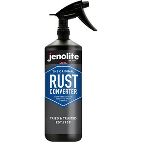 JENOLITE Rust Converter Trigger Spray | Rust Reformer | Convert Rust Into A Ready to Paint Surface | Neutralise & Prevents Rust | 1 Litre (33.8 fl oz) in Kuwait