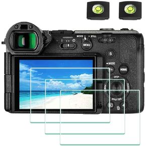 X-PRO3 Top + واقي شاشة LCD لكاميرا Fujifilm X-PRO3 Fuji XPRO3، ULBTER 0.3 مم 9H صلابة الزجاج المقسى حماية ضد الاحتكاك ضد بصمات الأصابع ضد الغبار [2+2 حزمة] in Kuwait