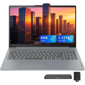 لينوفو نوت بوك ايديا باد 3 15ITL6 82H800KAUS بشاشة لمس 15.6 انش FHD 1920×1080 ومعالج انتل كور i5 الجيل 11 i5-1135G7 رباعي النواة 2.40GHz وذاكرة RAM 12GB وSSD 512GB لون رمادي اركتيك in Kuwait