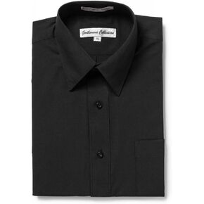 Mens Short Sleeve Classic Fit & Slim Fit Easy Care Dress Shirt - Colors in Saudi Arabia