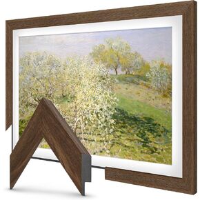 Museum Walnut 3" Deco TV Frame for Samsung The Frame/Pro TVs in Kuwait