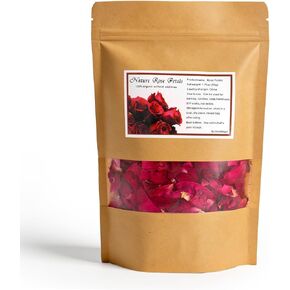 Dried Red Rose Petals 1.75oz, Real Natural Flower Petals for Bath, Soap Making, Candle Making, Wedding Confetti, DIY Crafts, Romantic Decoration in Saudi Arabia