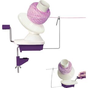 3.5 OZ Yarn Ball Winder, Manual Yarn Spinner for Knitting and Crocheting in Saudi Arabia