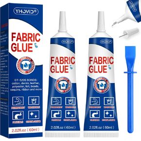 Fabric Glue for Clothing Permanent Washable, 60ML Liquid Stitch in Saudi Arabia