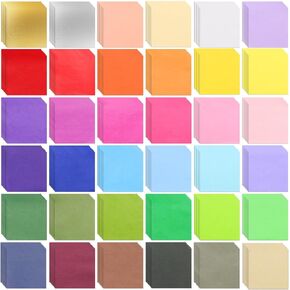 Jyongmer 6000 PCS 2 Inch Multicolor Tissue Paper Squares 30 Assorted Colors in Saudi Arabia