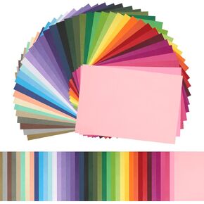 Outuxed 400 Sheets Rainbow Tissue Paper Bulk, 40 Colors 11.5in x 8in in Kuwait