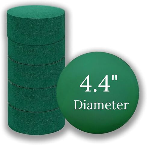 FLOFARE Pack of 3 Floral Foam Blocks Each (6"L x 3"W x 1.75"H) Green Wet & Dry Flower Foam for Fresh & Artificial Flower Arrangement, Plant Foam, Florist Supplies for DIYs, Arts, Crafts & Weddings in Saudi Arabia